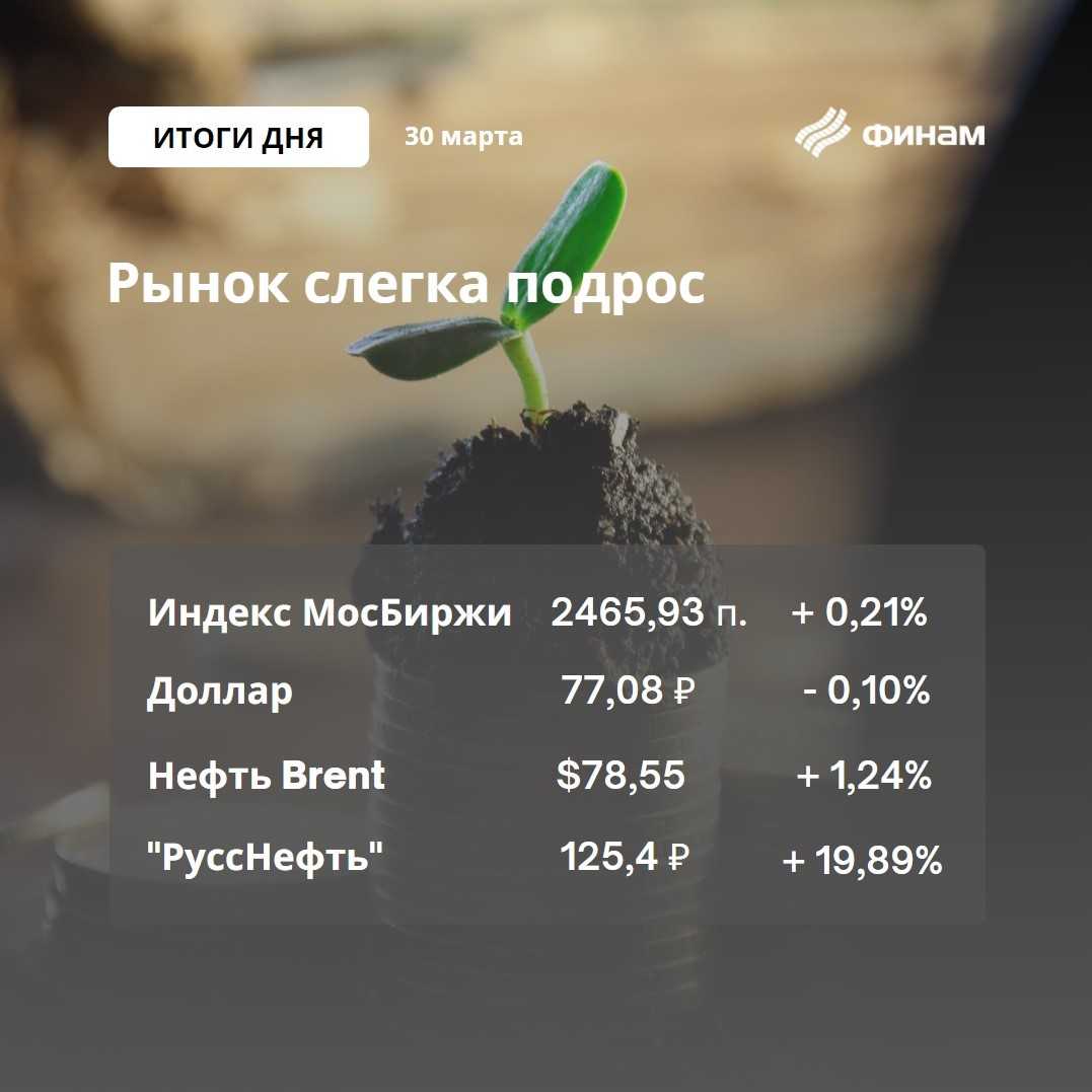 Российский рынок закрыл четверг символическим ростом