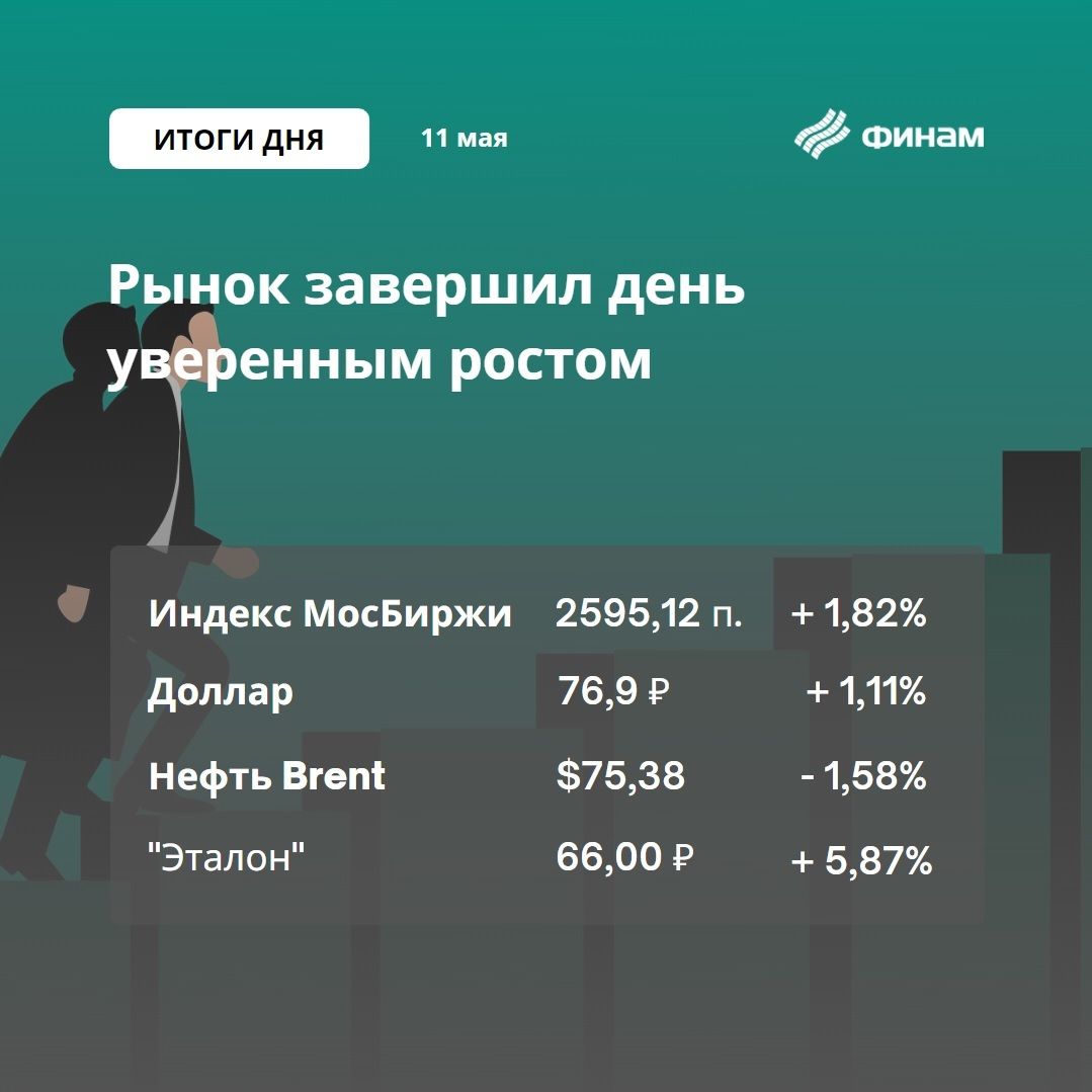 Российский рынок проигнорировал слабость нефти и показал рост