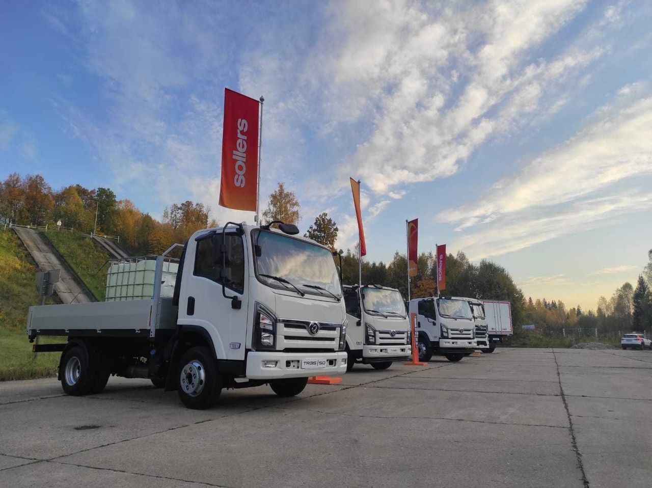 Соллерс начнет выпускать на бывшей площадке Isuzu грузовики Sollers TR
